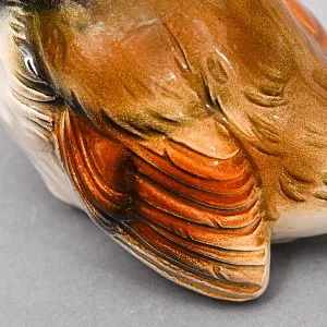 Коллекционная Фарфоровая статуэтка «Птица - Воробей», Goebel Германия -1972 год.