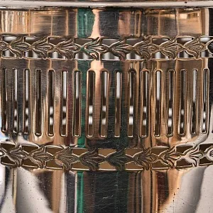  Сервировочная Металлическая Подставка для Бутылок - Бутылочная передача Silverpalted, SHEFFIELD Англия. 