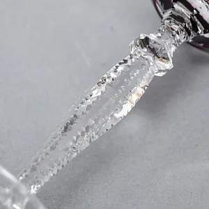 Бокалы для Вина из Цветного Хрусталя JOSEPHINENHUTTE Германия, 60 -е гг.