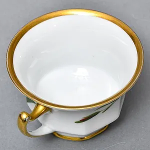 Антикварная Фарфоровая Чайная пара «Тюльпаны», ROSENTHAL Германия - 1926 год. 