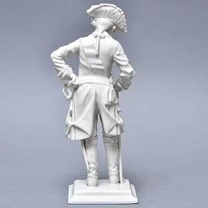 Авторская Фарфоровая статуэтка «Старый Фриц. Король Пруссии Фридрих II», Hutschenreuther Германия.