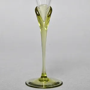 Редкость! Шесть Бокалов для шампанского «Papyrus», Хрусталь Rosenthal Studio Line, Германия -1960 -1969 годы.