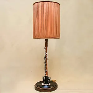 Дизайнерская Электрическая Настольная Лампа Светильник «КЛАРНЕТ» - 1965г».