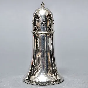 Винтажная Металлическая Баночка - Емкость для сахарной пудры, Sheffield, Англия 50 гг.