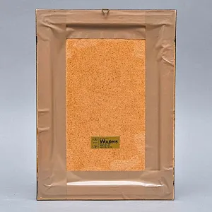 Винтажная Картина - Иллюстрация - Гравюра «Мода. Прогулка в саду», Франция.