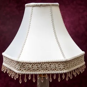 Фарфоровая Настольная Электрическая Лампа - Светильник SANDIZELL, Германия 1951-1960 гг.