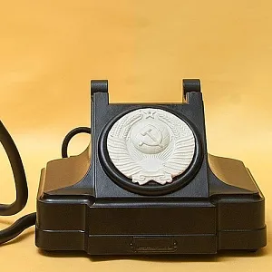 Настольная Электрическая Лампа - Светильник «Правительственный Телефон ТАН-6» СССР.