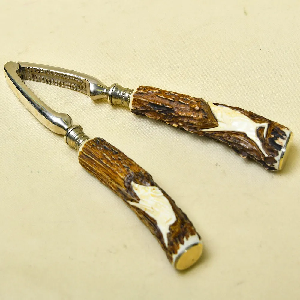 Набор для Морепродуктов «Охота» - 3 предмета, SOLINGEN Германия, 50 -е годы ХХ века.