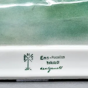 Редкость! Очень Большая Фарфоровая статуэтка «ПОХИЩЕНИЕ ЕВРОПЫ», Karl Ens Германия, начало ХХ века. 