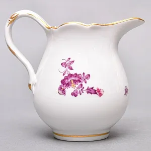 Фарфоровый Чайный Сервиз «Индийские цветы» на 6-ть персон, MEISSEN / МЕЙСЕН Германия. 