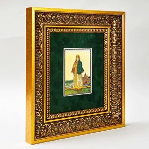 Картина - Панно - Фарфоровая Плакетка «Борис Годунов - Татьяна», Villeroy&Boch. Германия - 1982 год.