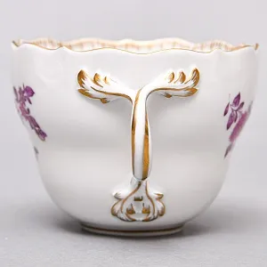 Фарфоровый Чайный Сервиз «Индийские цветы» на 6-ть персон, MEISSEN / МЕЙСЕН Германия. 