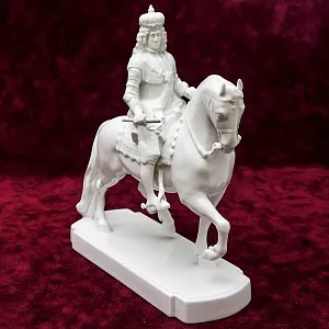 Редкость!!! Фарфоровая Статуэтка «Император на коне» ROSENTHAL Германия -1957 год.