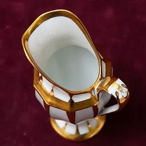 Чайный Сервиз в стиле АМПИР на 12 персон - 42 предмета, Furstenberg, Германия середина ХХ века.