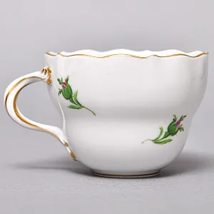 Фарфоровый Чайный Сервиз «РОЗА Мейсена» на 6-ть персон, MEISSEN / МЕЙСЕН Германия. 