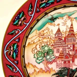 Коллекционная Тарелка «Русские Сказки» - «Иван-Царевич» Фарфор, Villeroy&Boch Германия -1990 год.