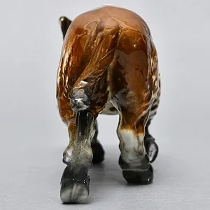 Коллекционная Фарфоровая статуэтка «Охота. КАБАН», Goebel Германия, конец ХХ века.