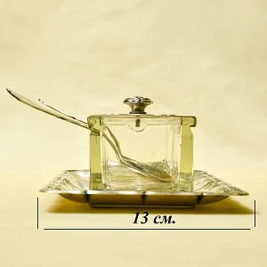 Набор для специй или соусов с двумя отделениями, Wellner Германия 1935 - 1958 годы.