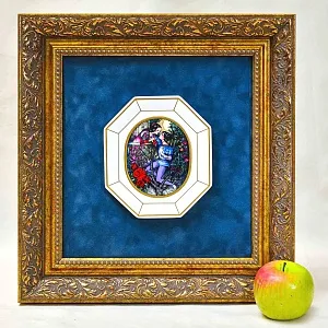 Картина - Панно - Фарфоровая Плакетка «Ромео и Джульета», Villeroy&Boch. Германия - 1980 год.