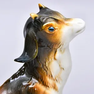 Коллекционная Фарфоровая статуэтка «Козленок», Karl Ens Германия, первая половина ХХ века.