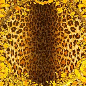 «Wild Floralia» - Коллекционная Фарфоровая Тарелка - Блюдо, VERSACE, Rosenthal Германия - 2002 год.