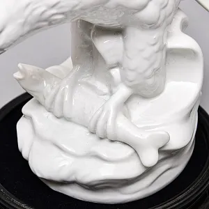 Коллекционная Фарфоровая Статуэтка «Птица. Орел с рыбой», Unterweisbach Германия, 1958 - 1976 годы. 