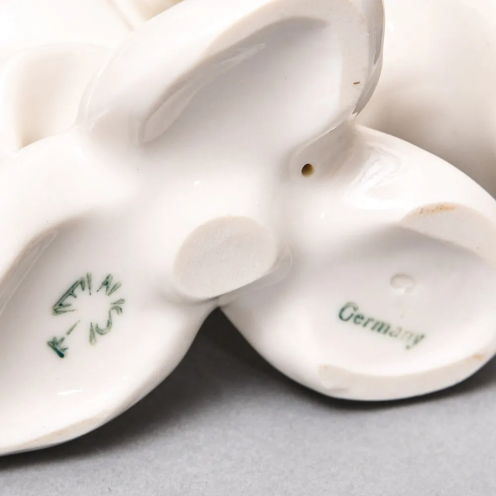 Коллекционная Фарфоровая статуэтка «Птицы. Пара колибри», Karl Ens Германия, первая половина ХХ века.