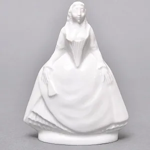 Коллекционная Фарфоровая статуэтка «Девушка с веером», MEISSEN / МЕЙСЕН Германия.