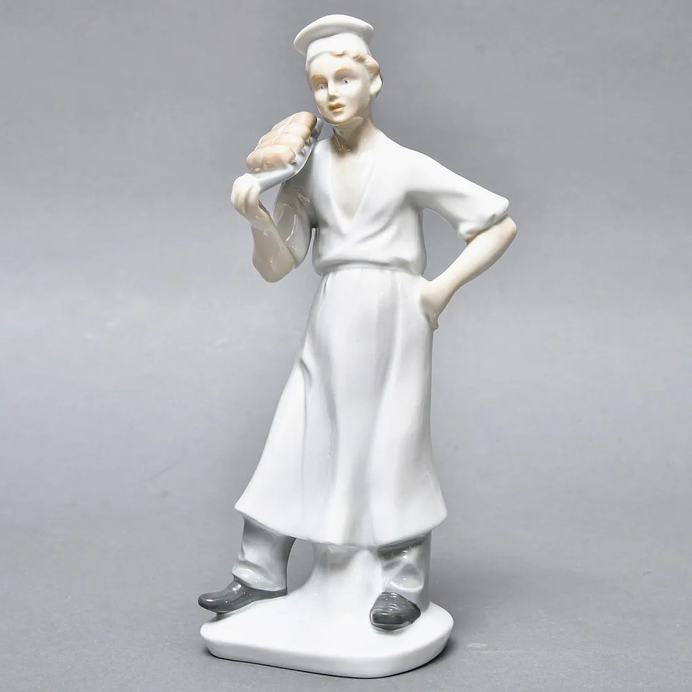 Коллекционная Фарфоровая статуэтка «ПЕКАРЬ», Grafenthal Германия, 1985 - 1990 года.