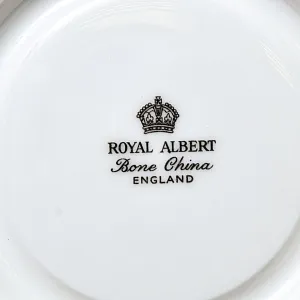 Коллекционная Фарфоровая Чайная пара «Летнее Утро», ROYAL ALBERT Англия, вторая половина ХХ века.