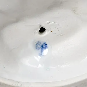 Большая! Коллекционная Фарфоровая статуэтка «Крестьянка с серпом и колосьями», Karl Ens Германия.