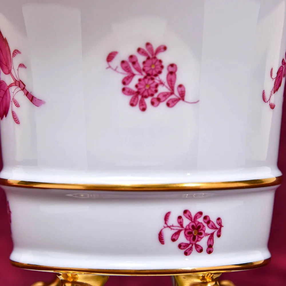 Фарфоровая Вазочка - Орешница «APPONYI PURPUR», HEREND Венгрия.