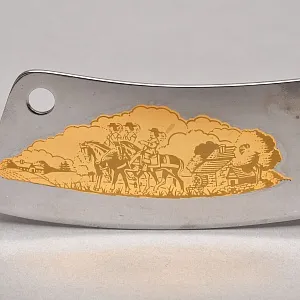 «Охота» - Набор для разделки дичи в деревянной коробке, Германия, Wickuler Solingen, 80 -е гг.