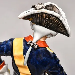 Коллекционная Фарфоровая статуэтка «Старый Фриц» - «Король Пруссии Фридрих II», Hutschenreuther Германия.