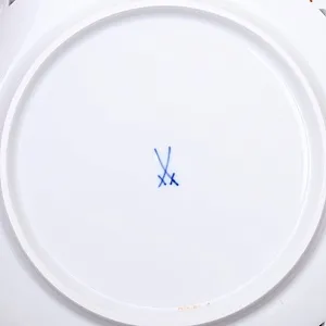 Сервировочная Тарелка - Блюдо - Сухарница «Мейсенский цветок», Фарфор MEISSEN, Германия.