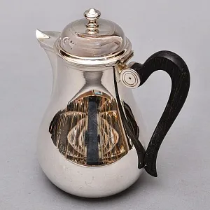 Винтажный Металлический Кофейник - Кувшин на 1,3 л., Silverplated, Boulenger Франция, 50-е гг. 