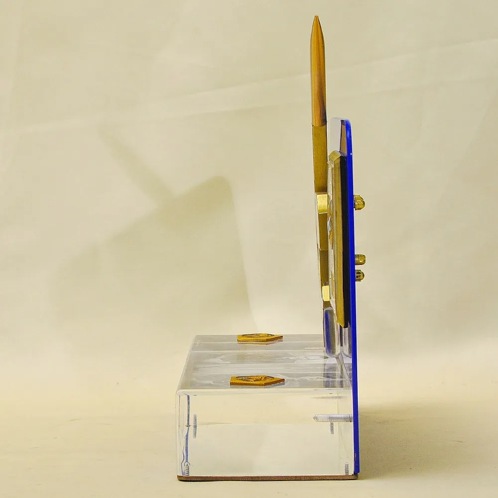 Редкость! Настольное Агитационное Панно - Сувенир - Календарь «Советский Космос», СССР.