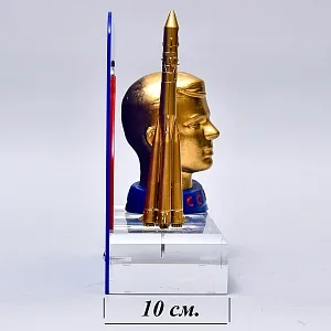 Редкость! Настольное Агитационное Панно «Гагарин - Ракета - Космос - 12 апреля 1961», СССР.