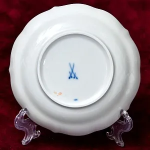 Коллекционная Фарфоровая Кофейная пара «Голубые цветы», MEISSEN / МЕЙСЕН Германия 50 гг.