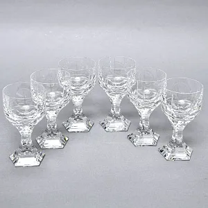 Редкость! Хрустальные Бокалы - Фужеры для Вина серия «Mercury», BACCARAT, Франция, 80 -гг. 