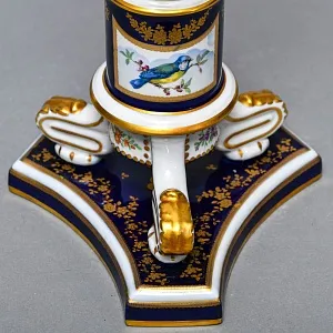 Редкость! Большой Фарфоровый Канделябр - Подсвечник на 6-ть свечей, Giulia Mangani Италия, середина ХХ века. 