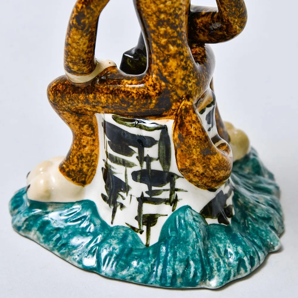 Авторская Коллекционная Фарфоровая Статуэтка «Пес Шарик», Россия.