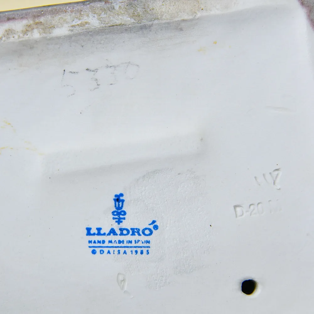 РЕДКОСТЬ! Большая Коллекционная Фарфоровая статуэтка «Музыкант - Скрипач» Lladro, Испания - 1985 год.