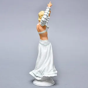 Фарфоровая статуэтка «ТАНЦОВЩИЦА» Н-25 см. Schau Bach Kunst Германия, середина ХХ века.
