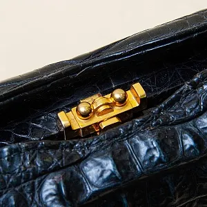 Дамская Сумка из Натуральной Крокодиловой Кожи Западная Германия 50 -е годы ХХ века..