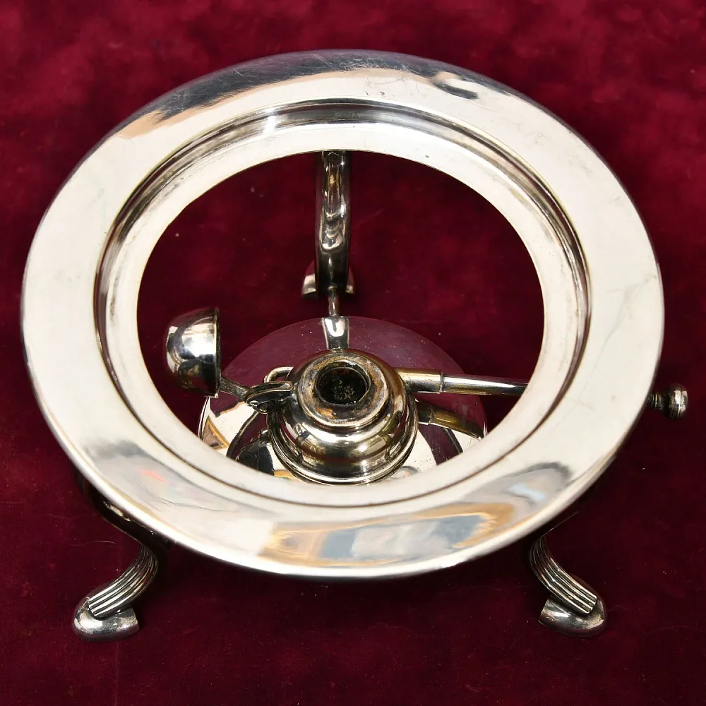 Винтажная Бульотка - Чайник - Запарник, Металл Silverplated, SHEFFIELD Англия.
