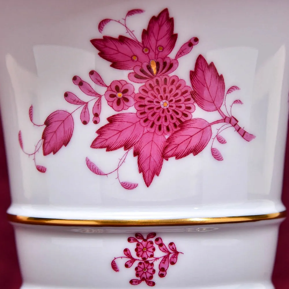 Фарфоровая Вазочка - Орешница «APPONYI PURPUR», HEREND Венгрия.