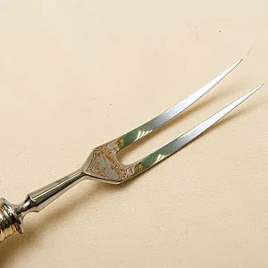 Винтажный Набор для Барбекю «Охота» - 3 предмета, Германия, DREIZACK SOLINGEN, 50 -е годы ХХ века.