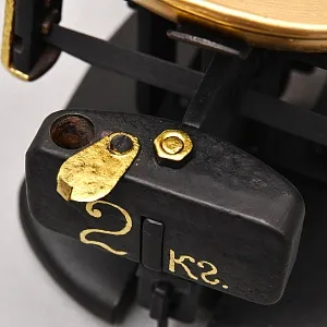 Редкость! Чугунные Бытовые Весы Повышенной точности до 2 кг. МВЗ СССР -1954 год.