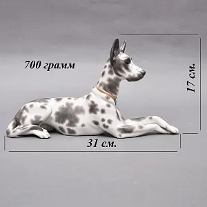 Коллекционная Фарфоровая статуэтка «Собака. Немецкий Дог», Lladro Испания.